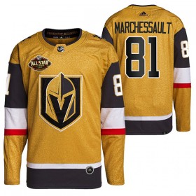 Vegas Golden Knights Hockeydrakt Jonathan Marchessault 81 2022 NHL All-Star Gold Authentic - Herre